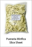 Pueraria Mirifica Slice Sheet
